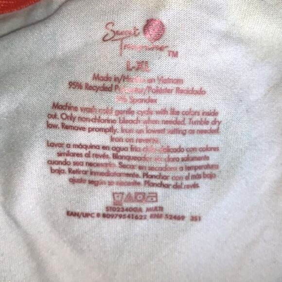 Be A Nice Human Tie-Dye Lounge Dress L-XL Secret Treasures 95% Recycled Polyeste - Picture 2 of 8